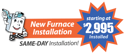 New furnace installation specials Warren MI